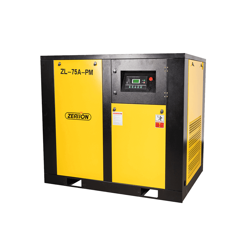 ZL-75A-PM 75HP Permanens Magnet Frequency Screw Air Compressor