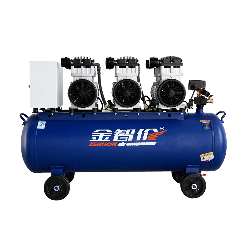 ZL1100×3-120L 4.4HP Silens oleum Free Air Compressor Silens oleum Free Air Compressor